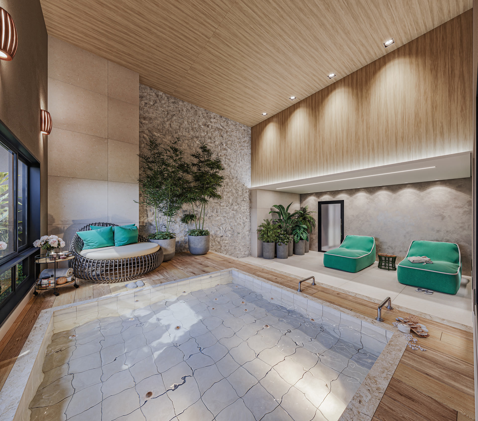 Spa do Invite Wellness no rooftop (imagem ilustrativa)